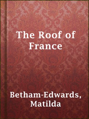 cover image of The Roof of France